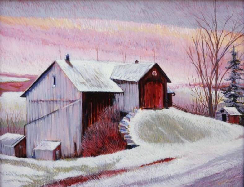 Rt 14 Barn by Jane Carr