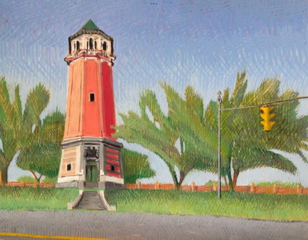 Water Tower, Roland Park by Jane Carr
