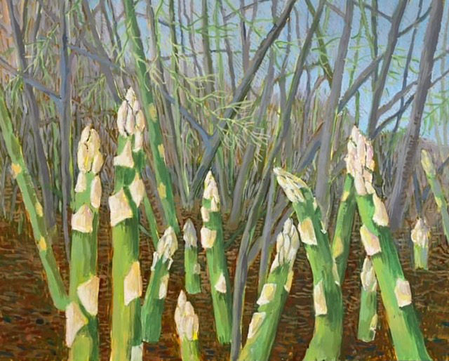Wild Asparagus by Jane Carr